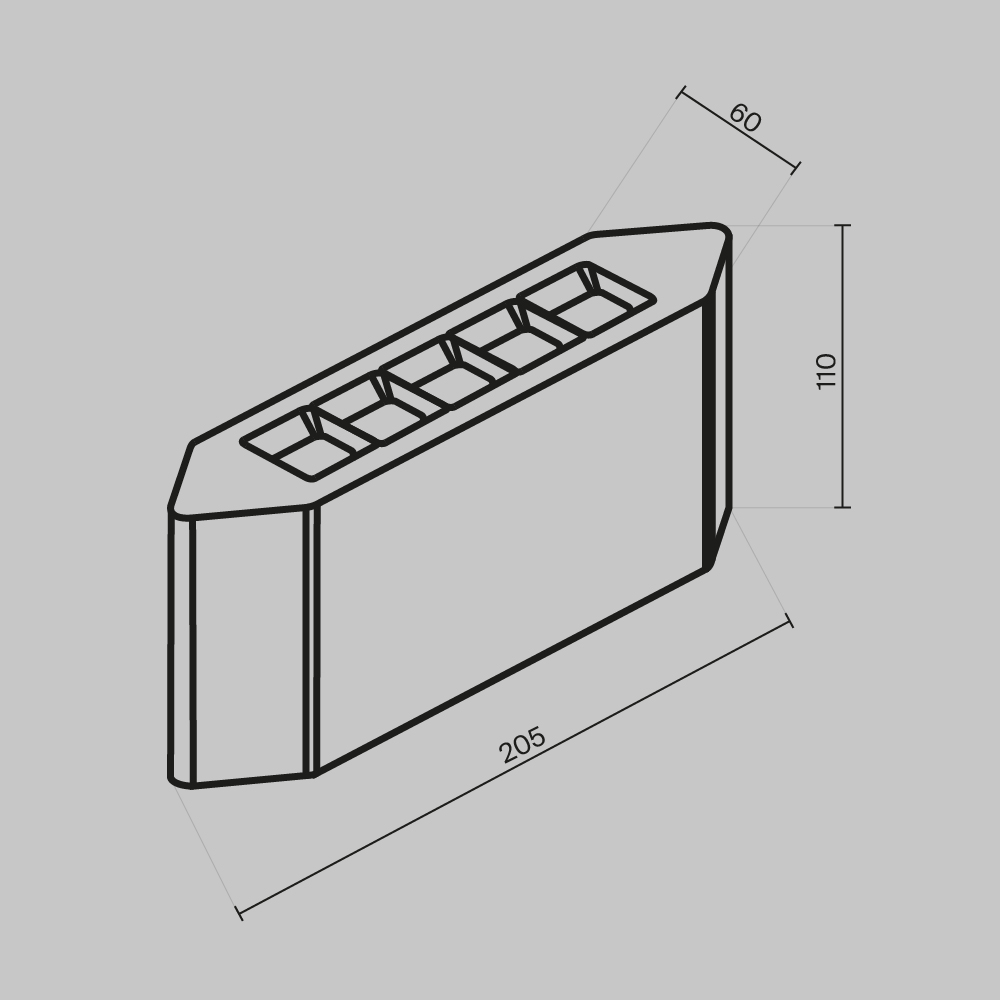 Архитектурная подсветка Outdoor O412WL-L5GF3K купить