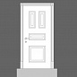 Накладная панель Orac D504