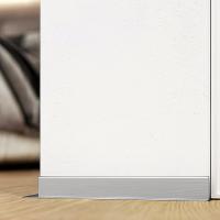 Микроплинтус BFM ProFILE L-образный анодированный 3 m  с пружинами