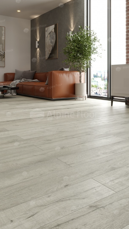 Ламинат SPC Alpine floor Premium XL Дуб серебряный ABA ECO 7-22 купить