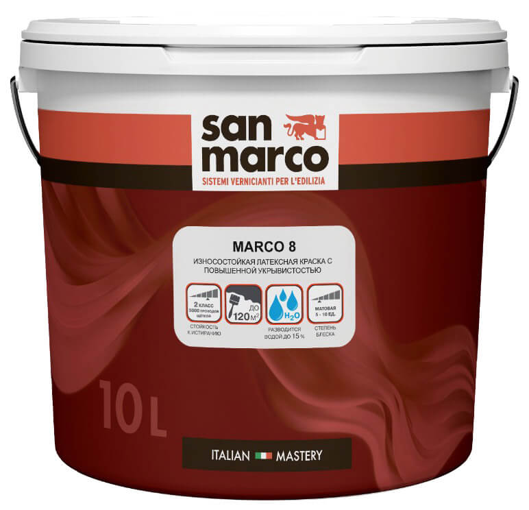 San marco краска. Краска для стен интерьерная матовая San Marco. Краска San Marco milione Bianco. San Marco - Marco Otto моющаяся матовая белая.