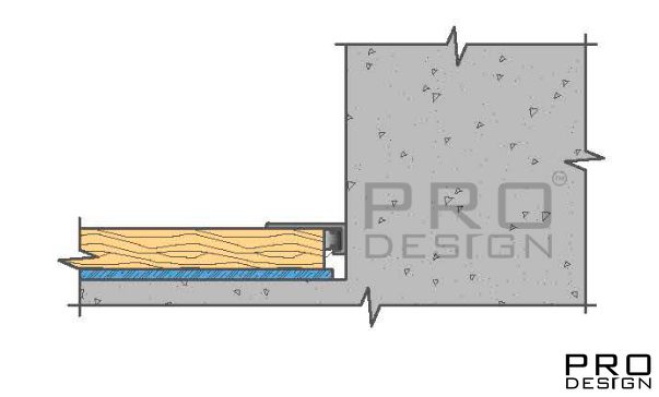 Микроплинтус щелевой плинтус Pro Design Mini 7067 W белый муар RAL 9016 лучшая цена