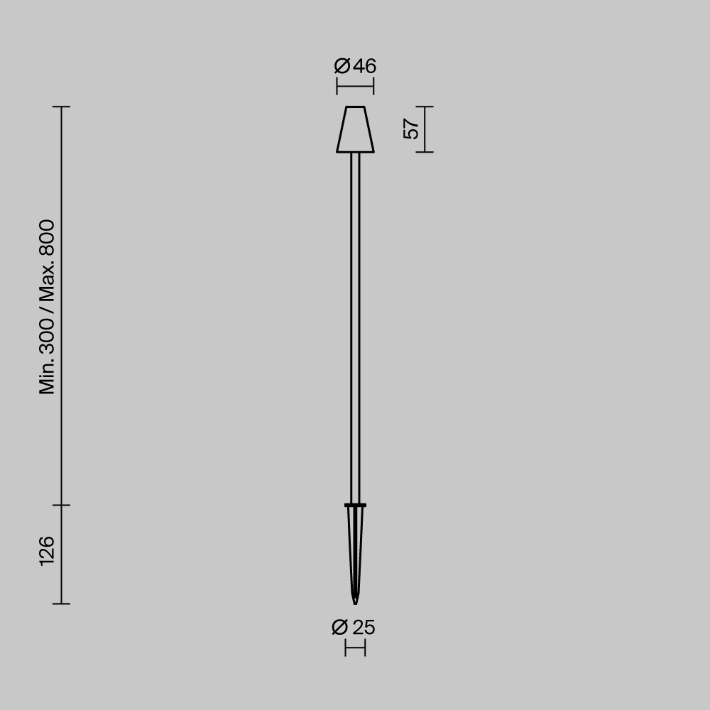 Ландшафтный светильник Outdoor O504FL-L1B3K1 купить