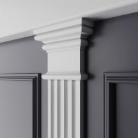 Декоративный элемент верхний Ultrawood арт. D 3011N (112x89x30)