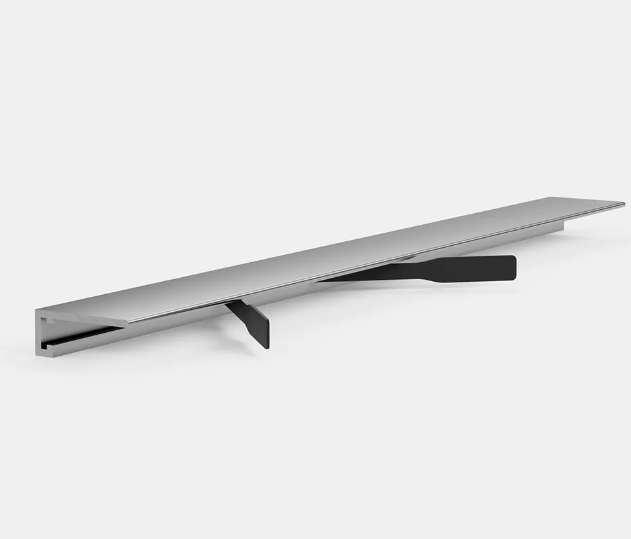 Микроплинтус щелевой плинтус Pro Design Mini 7067А анодированный лучшая цена