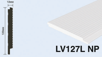 Декоративная панель из фитополимера HIWOOD LV127L NP