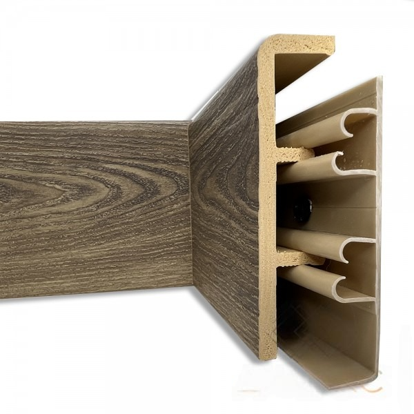 плинтус Rico Concept 80мм Дуб латте (80103) в продаже в магазине