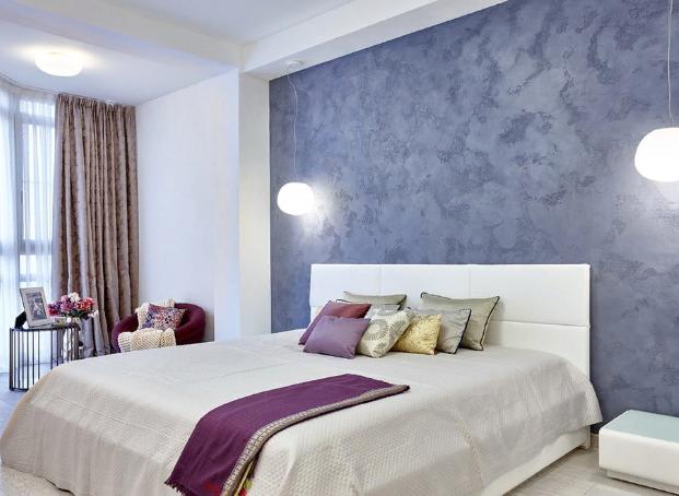 Оформление интерьера спальни - текстиль, стены, цветовые решения