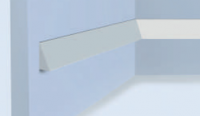 Молдинг HIWOOD совместимый с панелями TR25 Белый