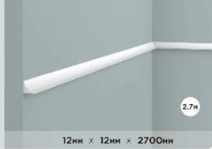 Молдинг HIWOOD совместимый с панелями TR12 Белый