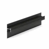 Теневой плинтус Laconistiq Light под подсветку чёрный анодированный в Красноярске