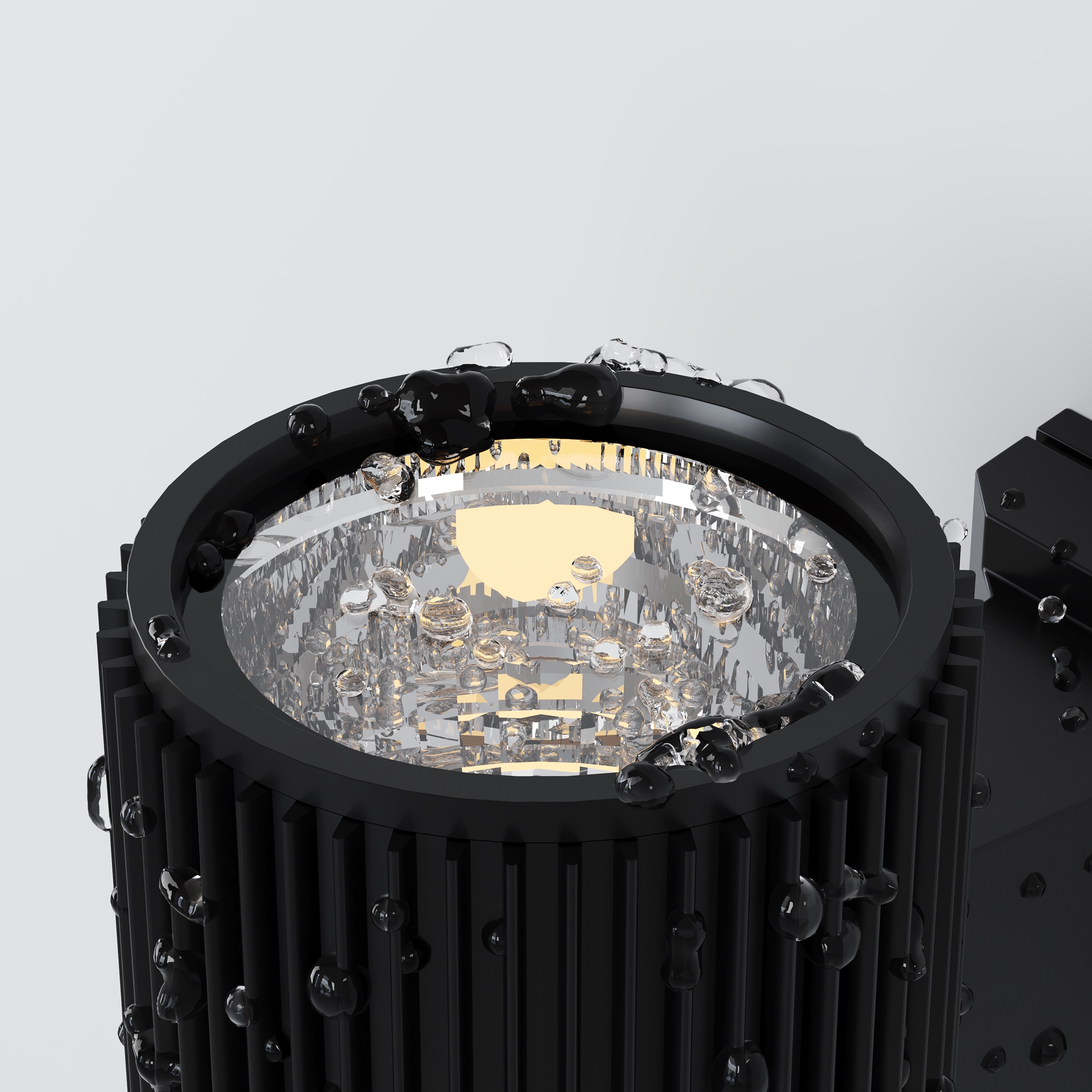 Уличный настенный светильник Outdoor O419WL-01B купить
