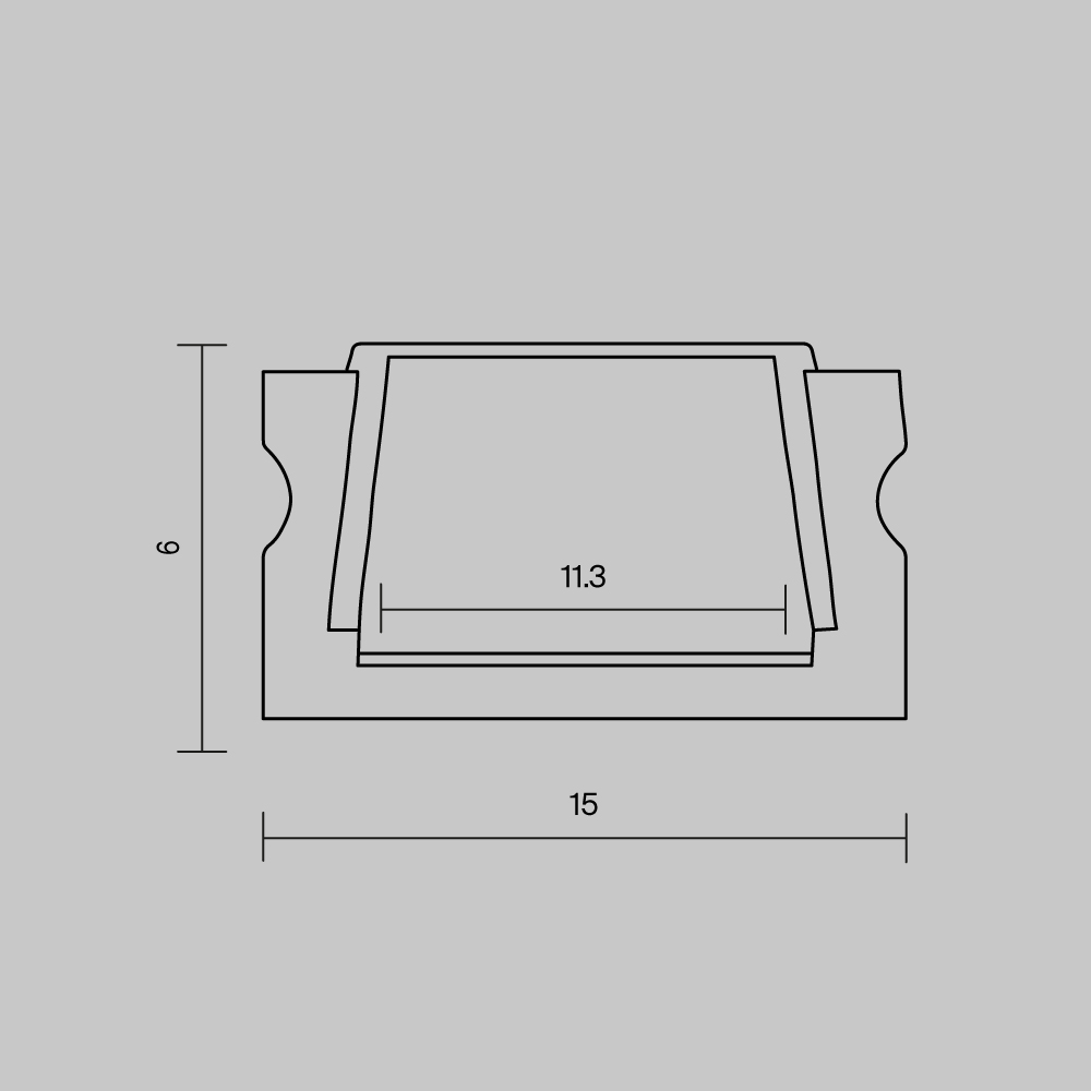 Профиль Led Strip 631003