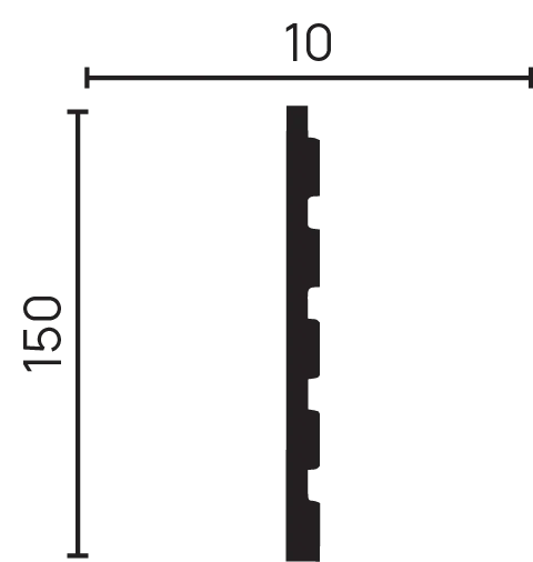 Цветная панель для стен Decor Dizayn 904-70