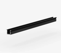 Защёлка для теневой рейки Laconistiq Light mini черная цена в Красноярске