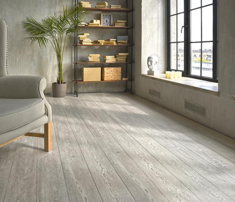 Скидки на кварцвиниловую плитку и ламинат SPC Alpine floor