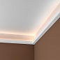 Лепнина ЕВРОПЛАСТ 1.50.226 карниз для скрытого освещения гибкий