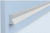 Молдинг HIWOOD совместимый с панелями TRV30 Белый