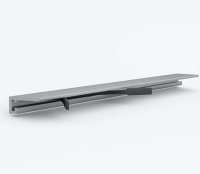 Микроплинтус Laconistiq MICRO 11 MINI серебряный анодированный лучшая цена