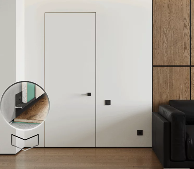 Скрытый плинтус для пола