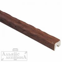 Декоративная балка Рустик (дуб темный) 60*90*4000