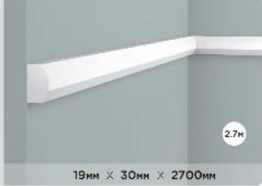 Молдинг HIWOOD совместимый с панелями TRS30 Белый