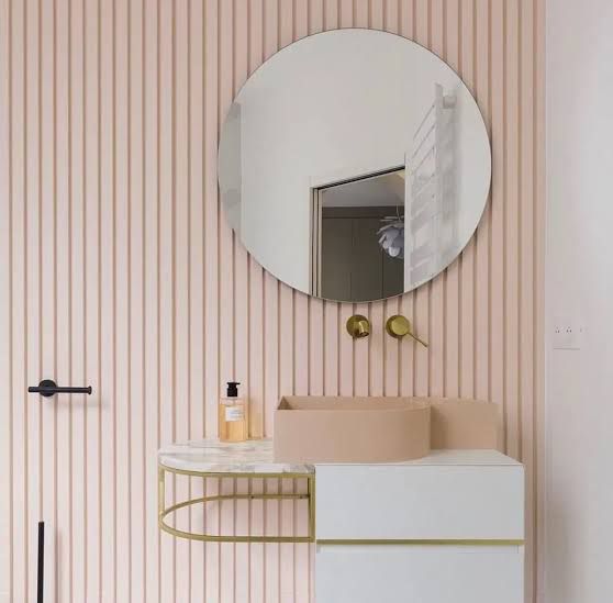 Стены в ванной без плитки — декоративные панели для ванной комнаты