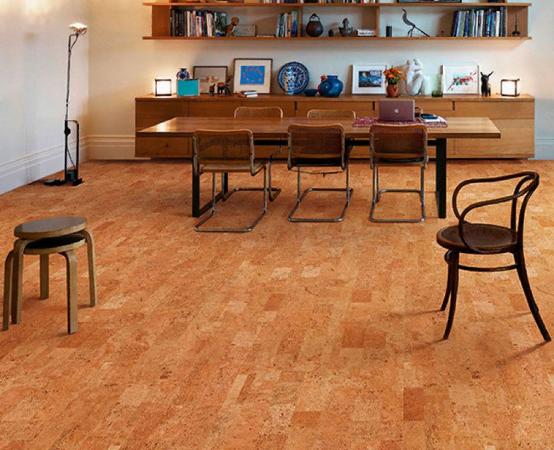 Укладка пробкового пола - особенности материала, о которых нужно знать