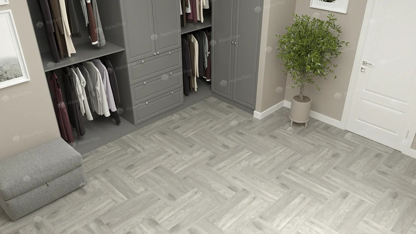 Ламинат SPC Alpine floor Parquet Light Дуб Полис ECO 13-21 в Красноярске