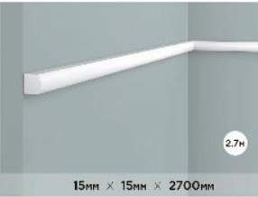 Молдинг HIWOOD совместимый с панелями D15V2 Белый