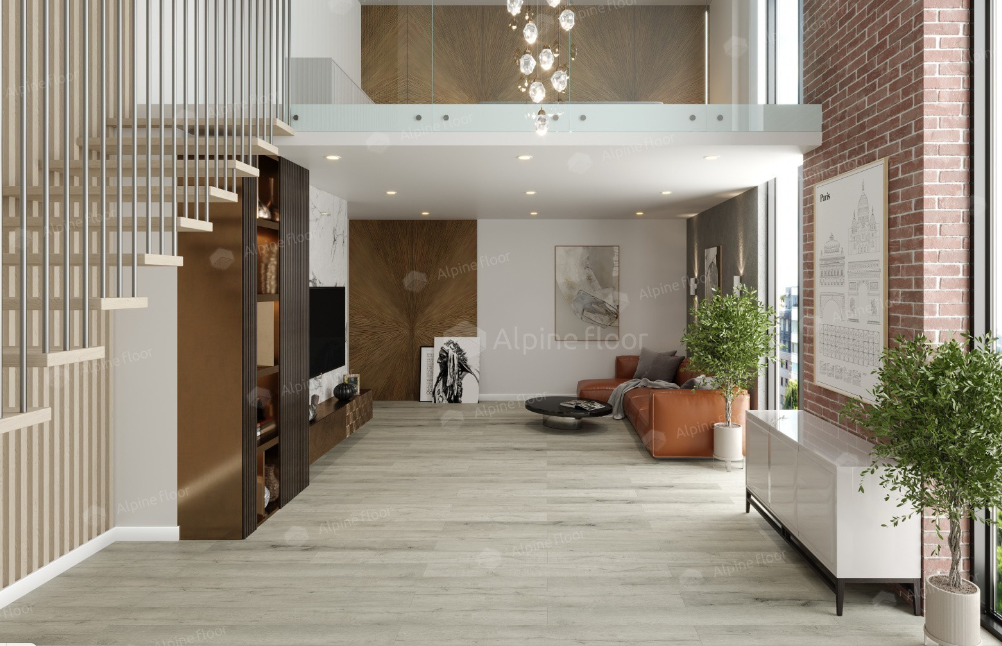 Ламинат SPC Alpine floor Premium XL Дуб серебряный ABA ECO 7-22 купить