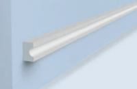 Молдинг HIWOOD совместимый с панелями P20 Белый