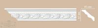 Потолочный плинтус с орнаментом DECOMASTER 95861 гибкий (67*45*2400)
