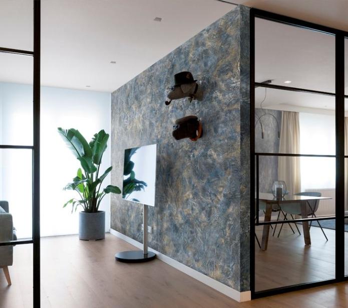 Декоративная штукатурка для внутренней отделки стен Декоративная штукатурка для внутренней отделки стен