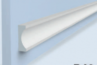 Молдинг HIWOOD совместимый с панелями P40 Белый