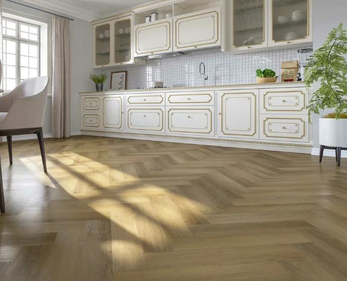 Новинка! SPC ламинат елочка всего за 1590 руб.