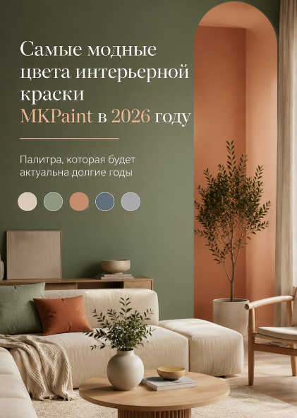 Какие цвета стен будут в моде в 2026 году?
