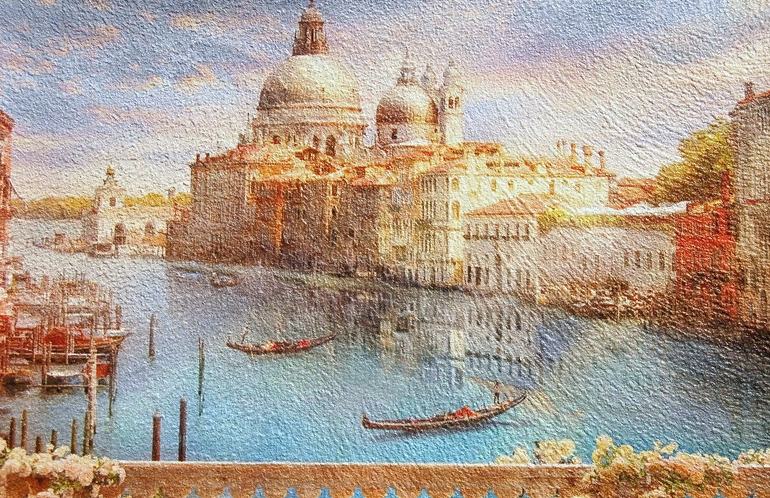 Фреска с текстурой Велатура