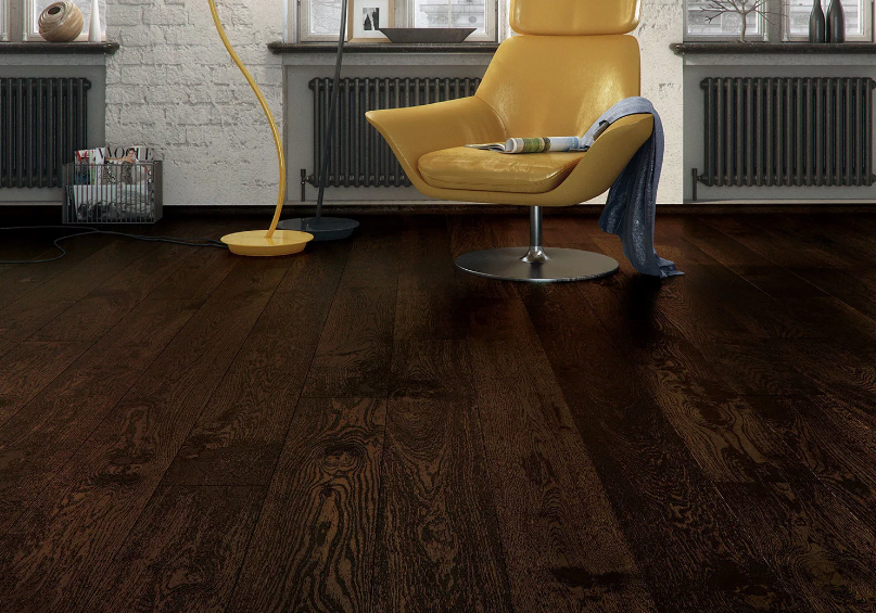 Паркетная доска Барлинек в студии Паркетная доска Барлинек в интерьере квартиры